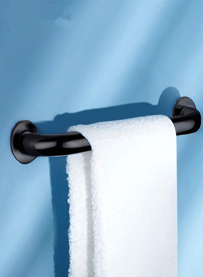 PEFKO PFK010 Stainless Steel Towel Or Napkin Hanger for Bathroom/Kitchen/Towel Rod/Bar/Towel Stand/Bathroom Accessories (MATT Black, 9 INCH) - Image 1